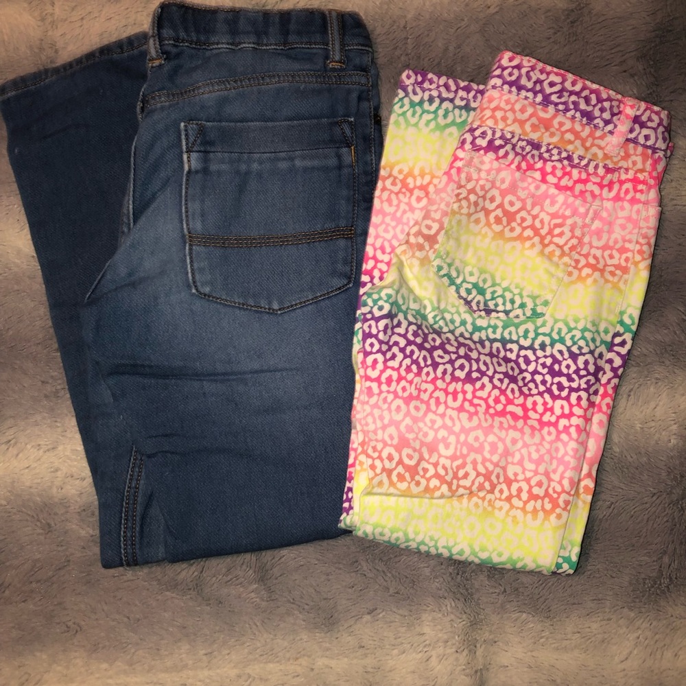 🌟 Bundle of girls 10 jeans (2 pairs)